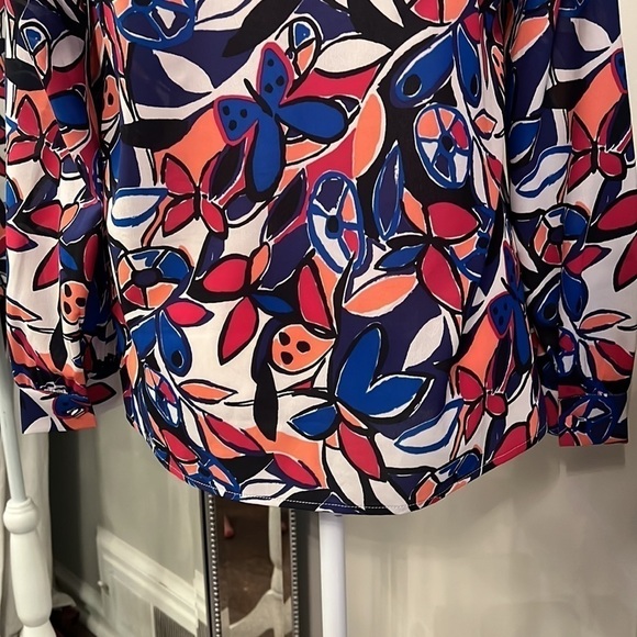 J. Crew Factory Floral Top Size Small - Picture 7 of 11